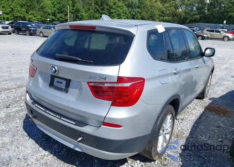 2013 BMW X3 xDrive28I from USA, damaged, VIN 5UXWX9C56D0D06466